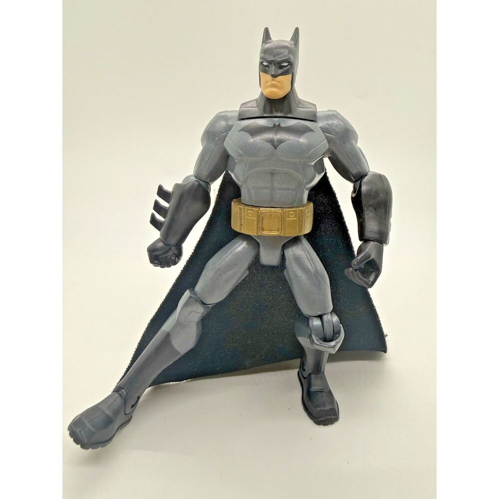 2013 Mattel DC Comics Total Heroes Batman 6" Action Figure Dark Knight Rare